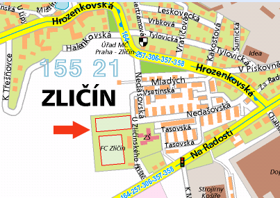 ZLICIN Hall Map