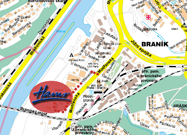 Mapa Zlin